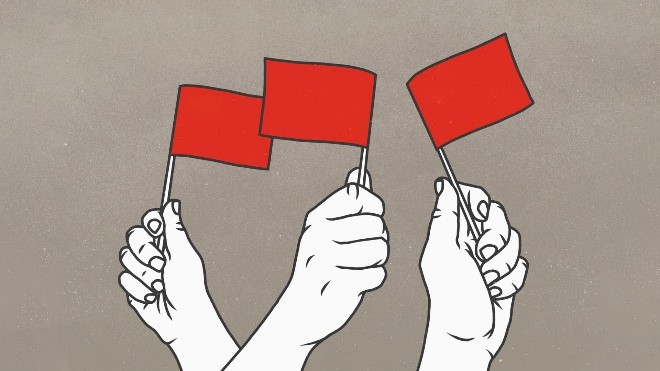 Why Is Everyone Posting Red Flags?